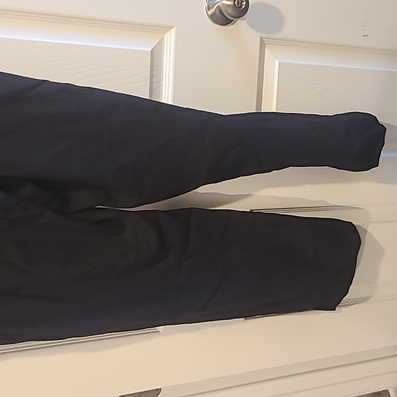 Men's Jf J. Ferrar Black Modern fit pinstriped Dress Pants - Picture 4 of 6